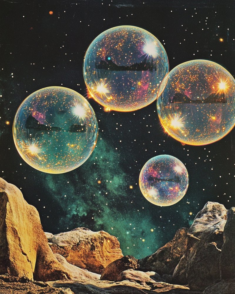 Kosmische woestijnbollen door Samantha Hearn