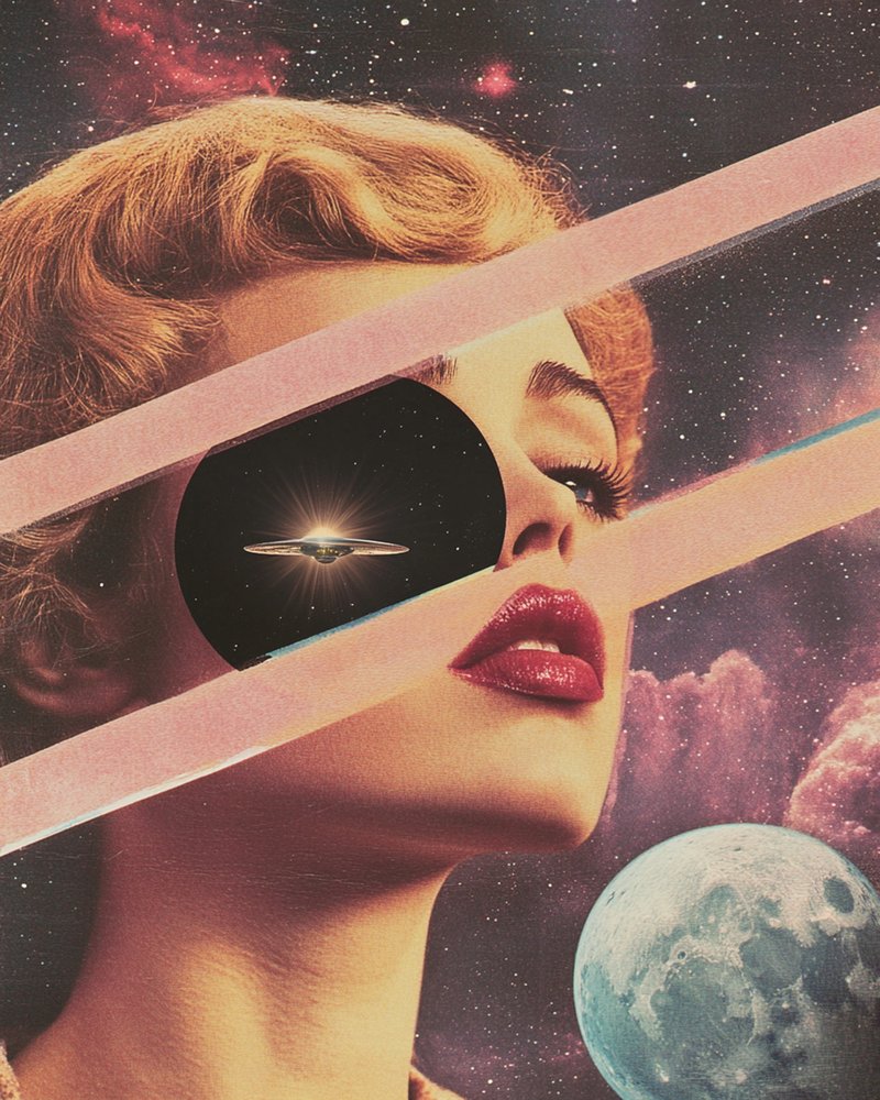 Kosmische droomvrouw door Samantha Hearn