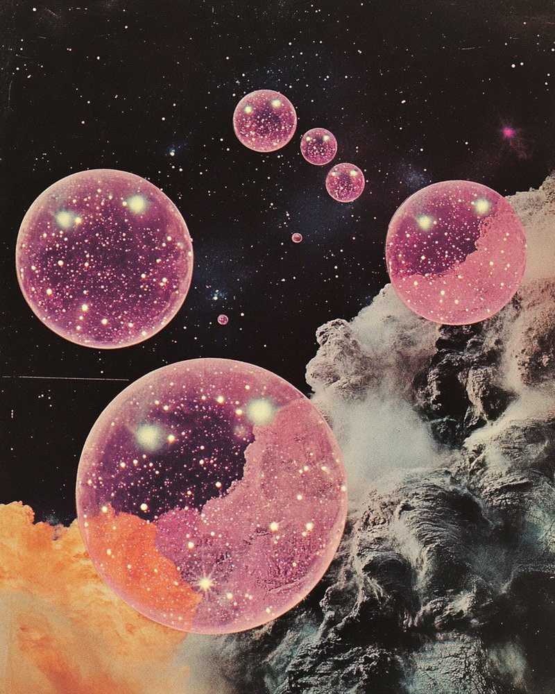 Glinsterende kosmische bollen door Samantha Hearn