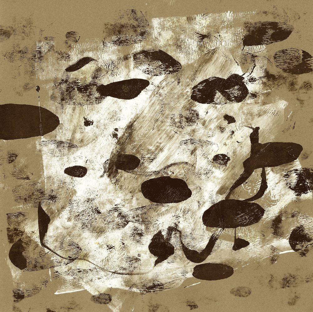 Aardse abstracte vormen door Santhosh ch
