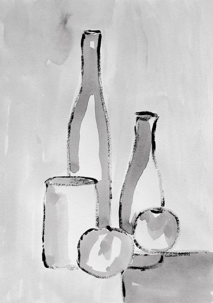Monochrome stilte door Santhosh ch