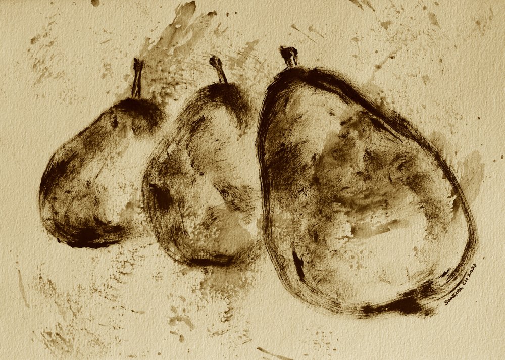 Peren in sepia door Santhosh ch