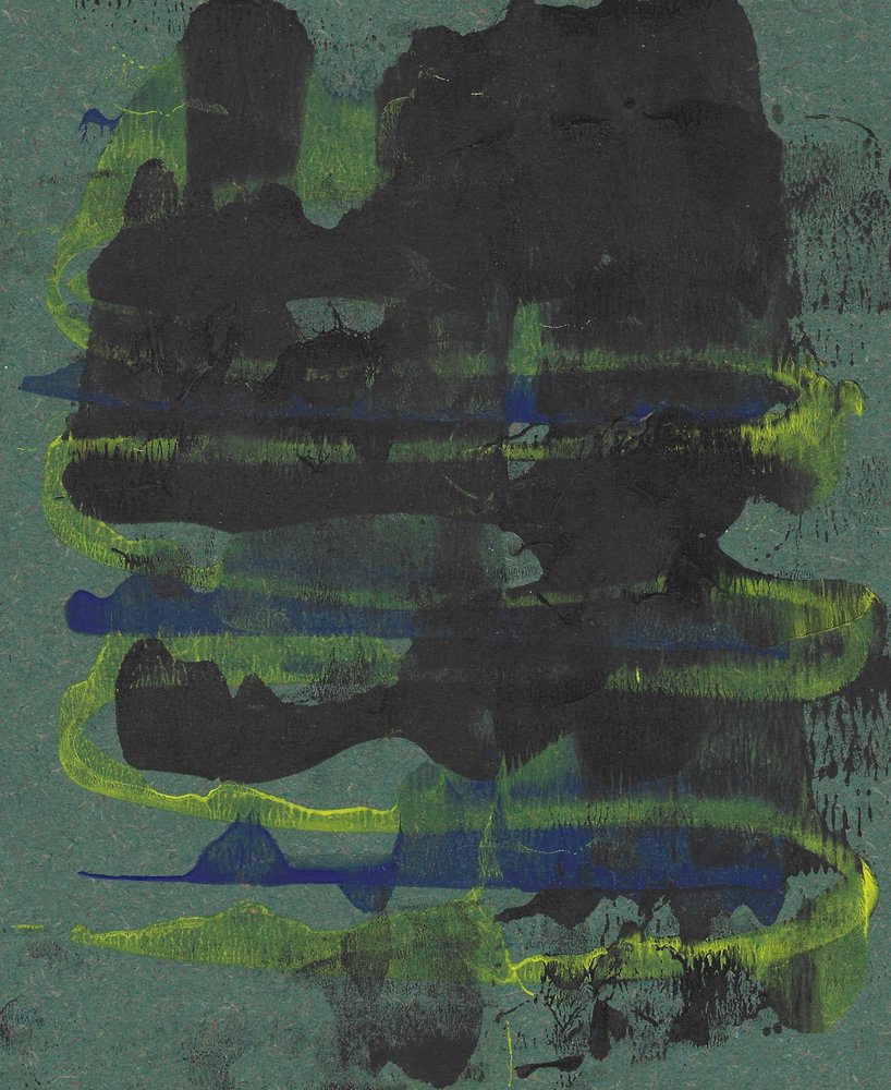 Levendige abstracte lagen door Santhosh ch