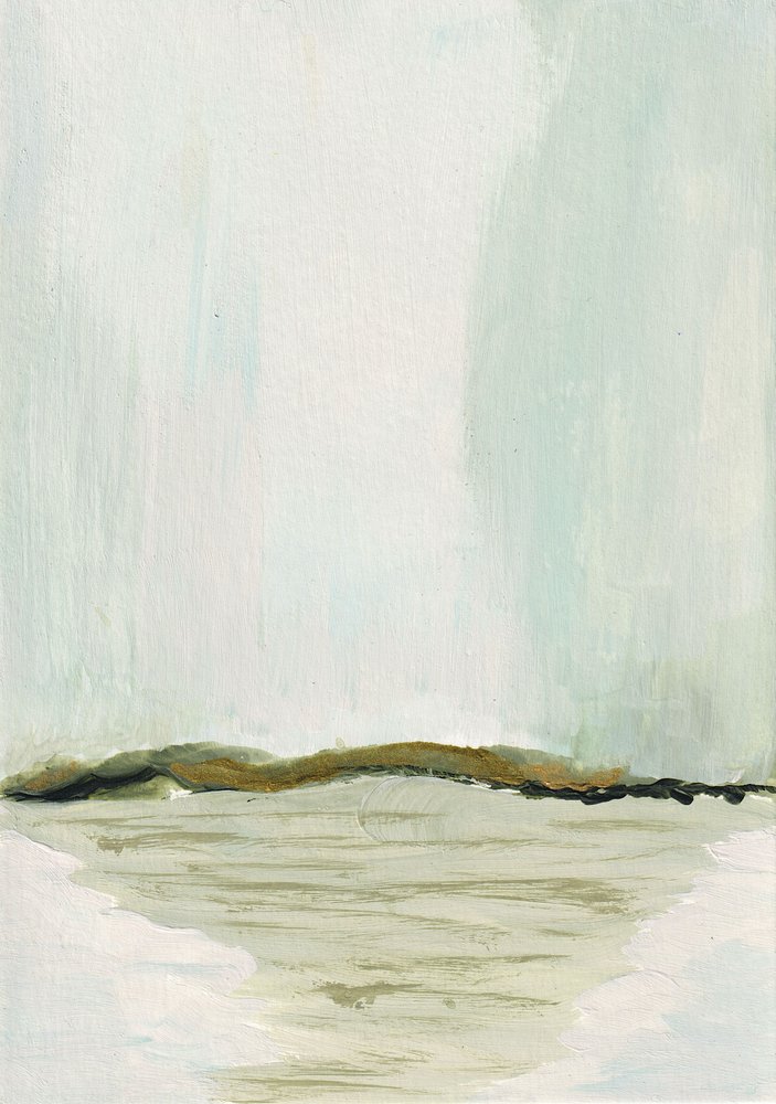 Landschap met zachte horizon door Soniya Vijayakumar
