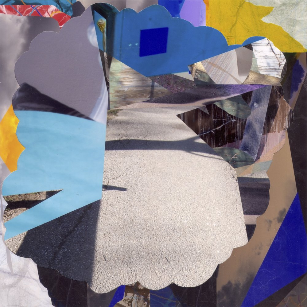 Gefragmenteerde stedelijke collage door Stefan Fransson