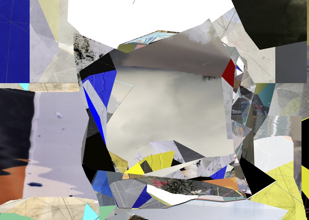 Moderne gefragmenteerde geometrie door Stefan Fransson