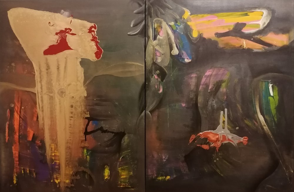 Donker abstract drama door Stefano Mazzolini