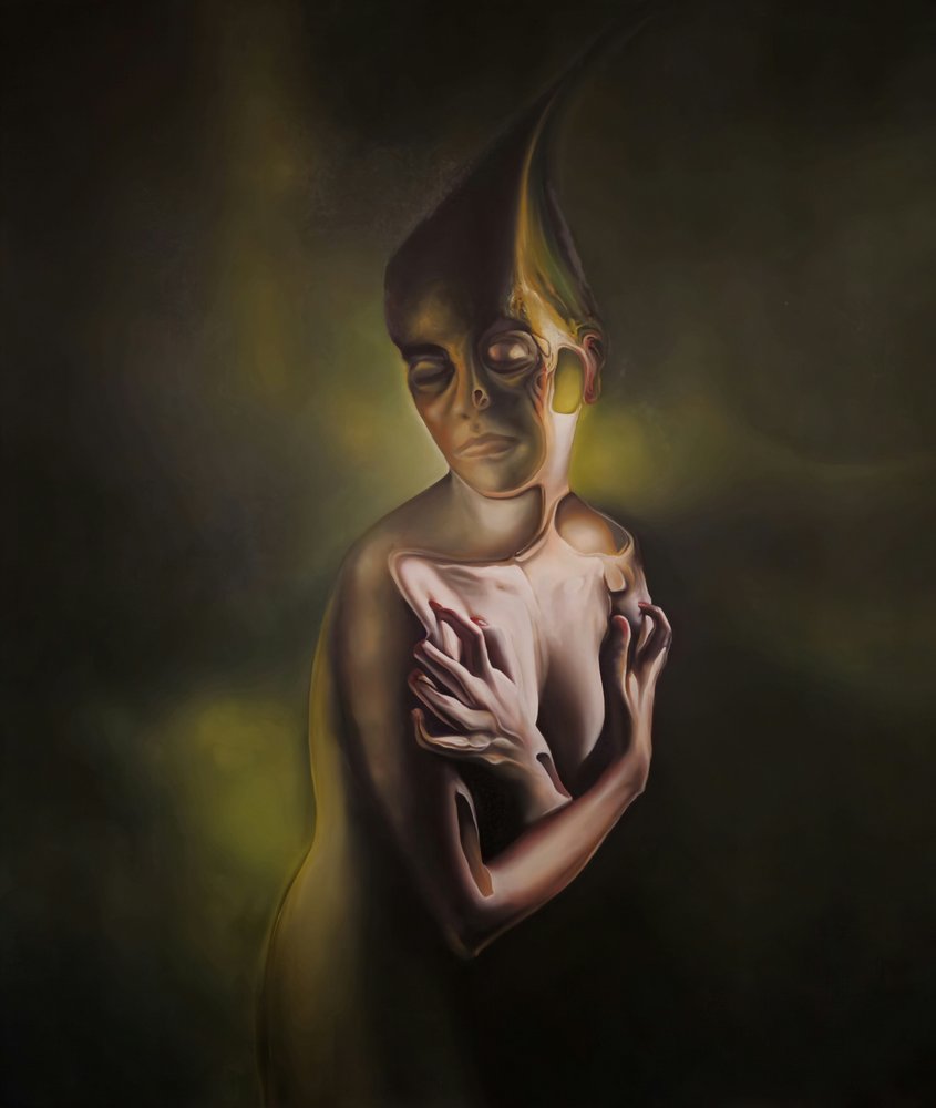 Donkere surrealistische vrouw door Stefano Mazzolini