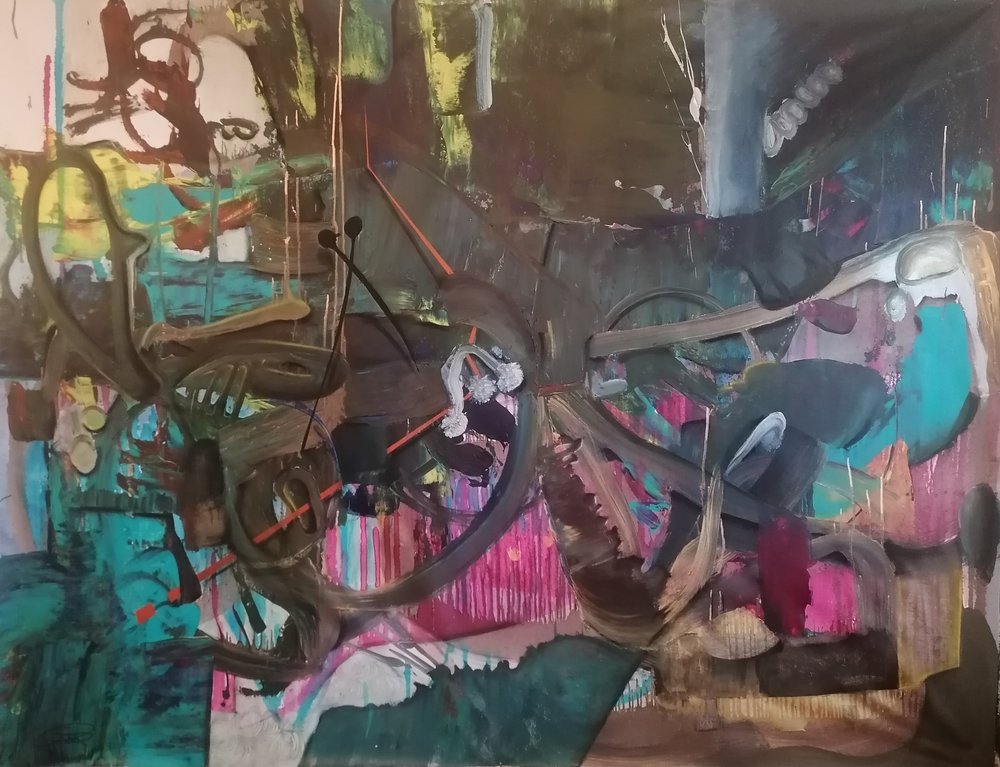 Donker levendig abstract door Stefano Mazzolini