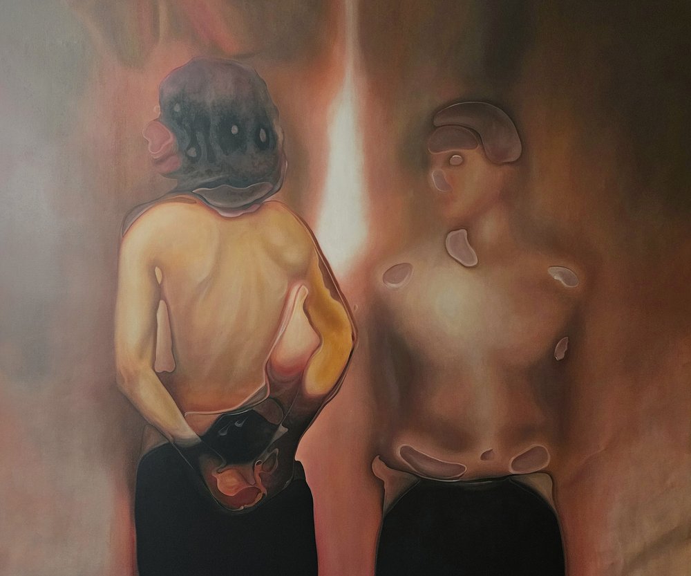 Etherische figuren door Stefano Mazzolini