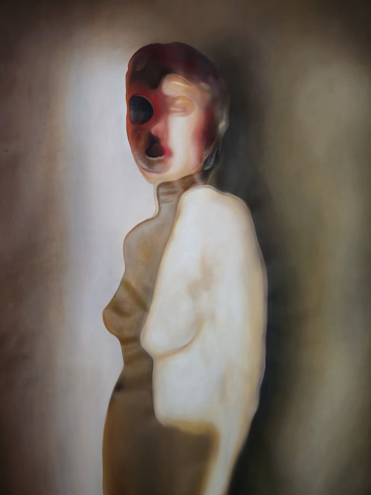 Surrealistische vrouwelijke vorm door Stefano Mazzolini