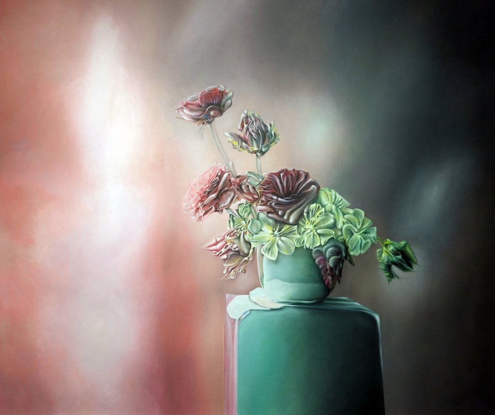 Surrealistisch bloemstilleven door Stefano Mazzolini