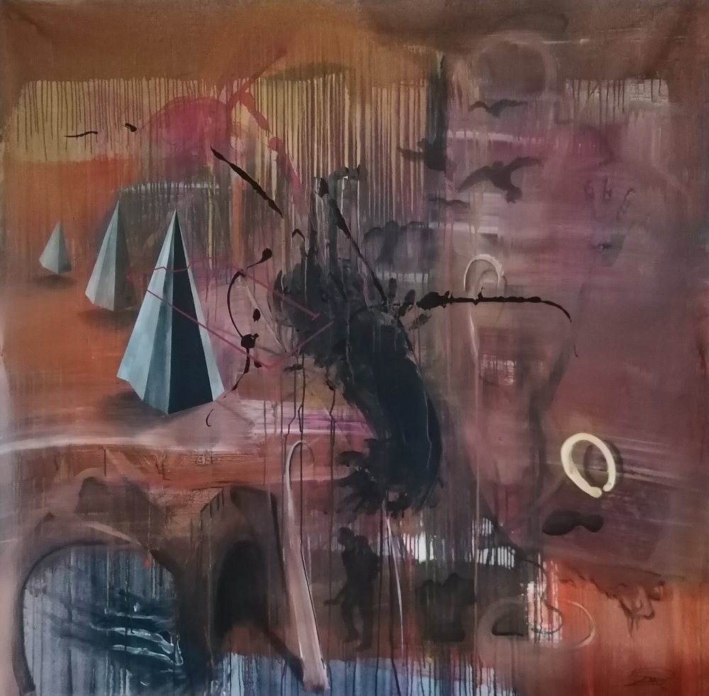 Stedelijke abstracte piramiden door Stefano Mazzolini