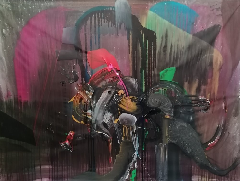 Levendige abstracte energie door Stefano Mazzolini