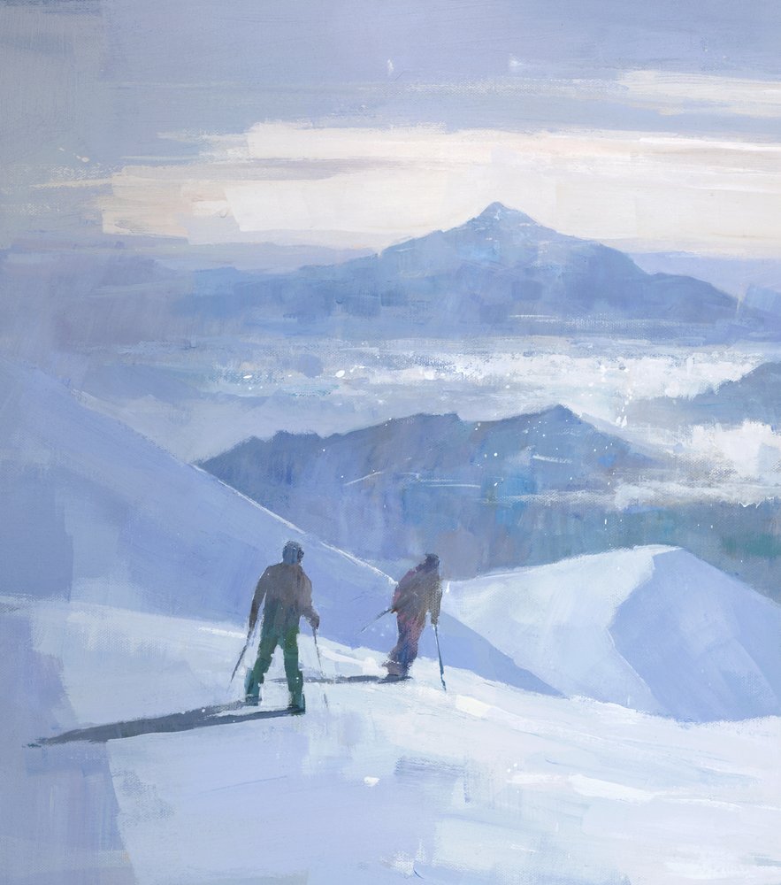 Alpineski-reis door Steve Mitchell