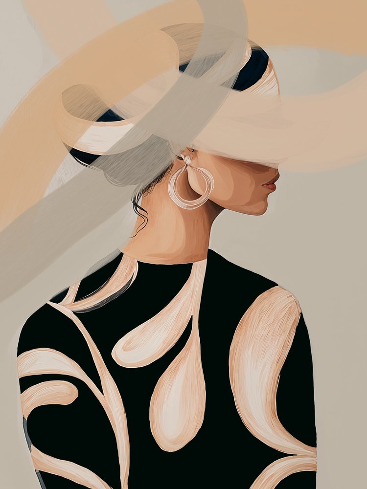 Elegant modeprofiel door Studio Palette
