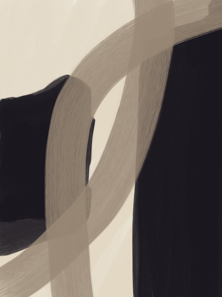 Vloeiende abstracte vormen door Studio Palette