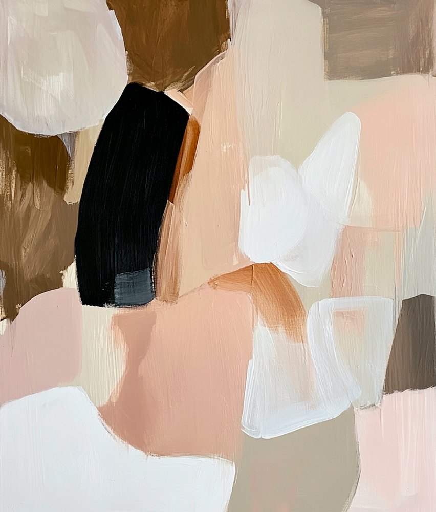 Zachte abstracte vormen door Studio Palette