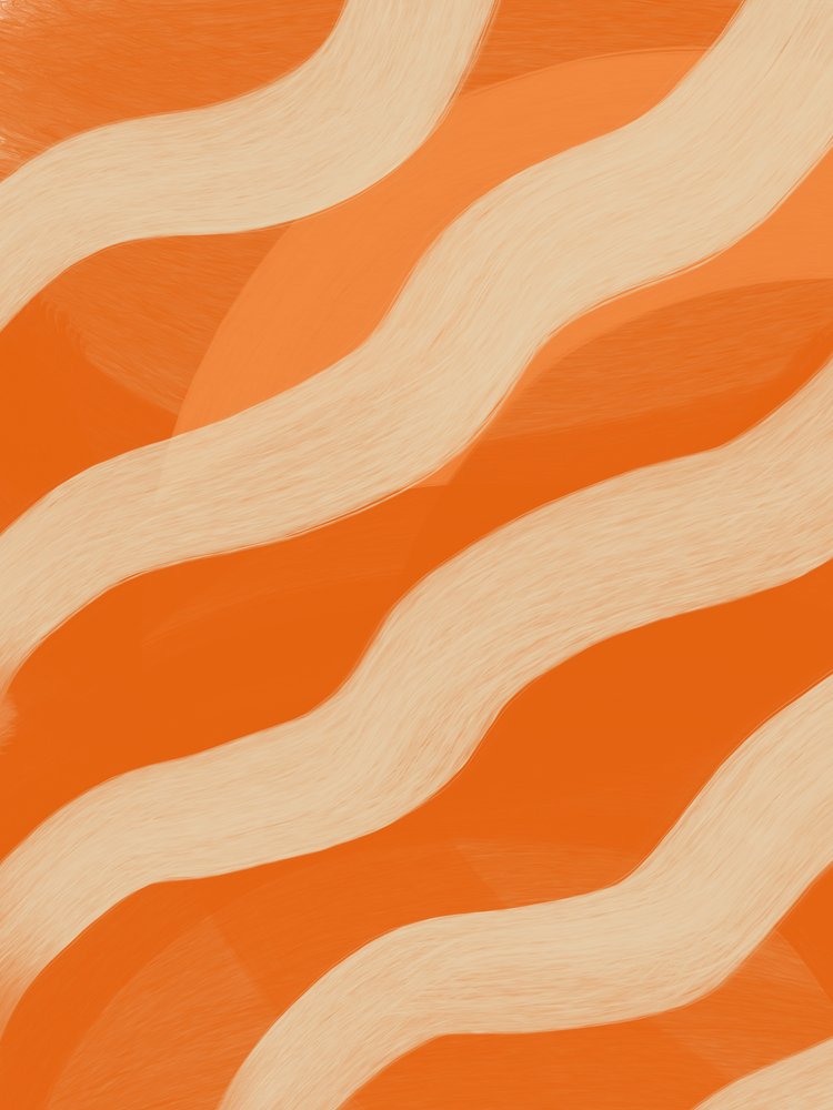 Warmgolfpatroon door Studio Palette