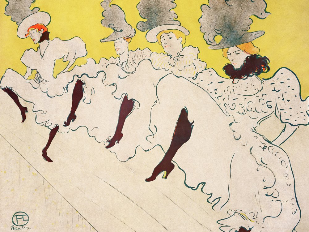  door TOULOUSE LAUTREC