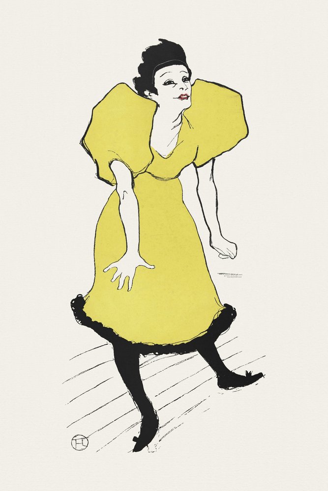  door TOULOUSE LAUTREC