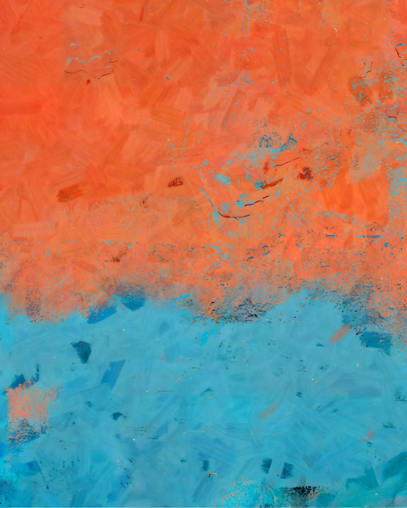 Levendig abstract kleurblok door Uma Gokhale