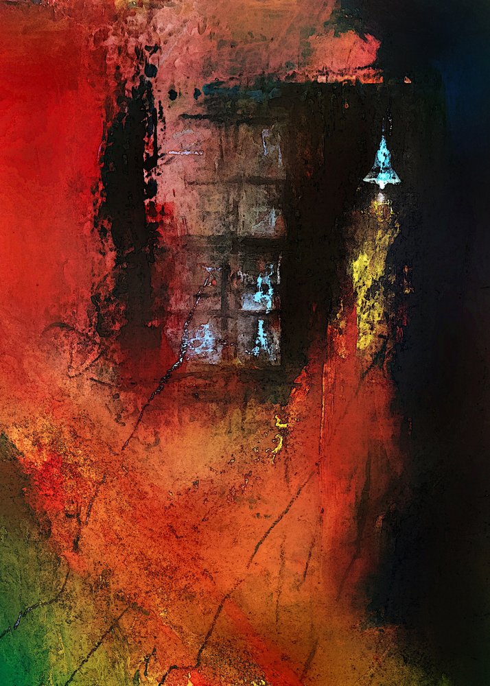 Abstract: Stadsgloed door Uwe Kobold