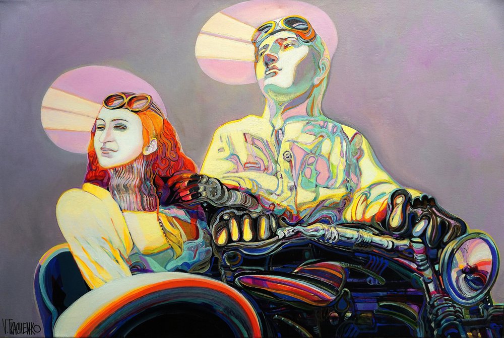 Een avontuurlijke motorreis door Victor Tkachenko