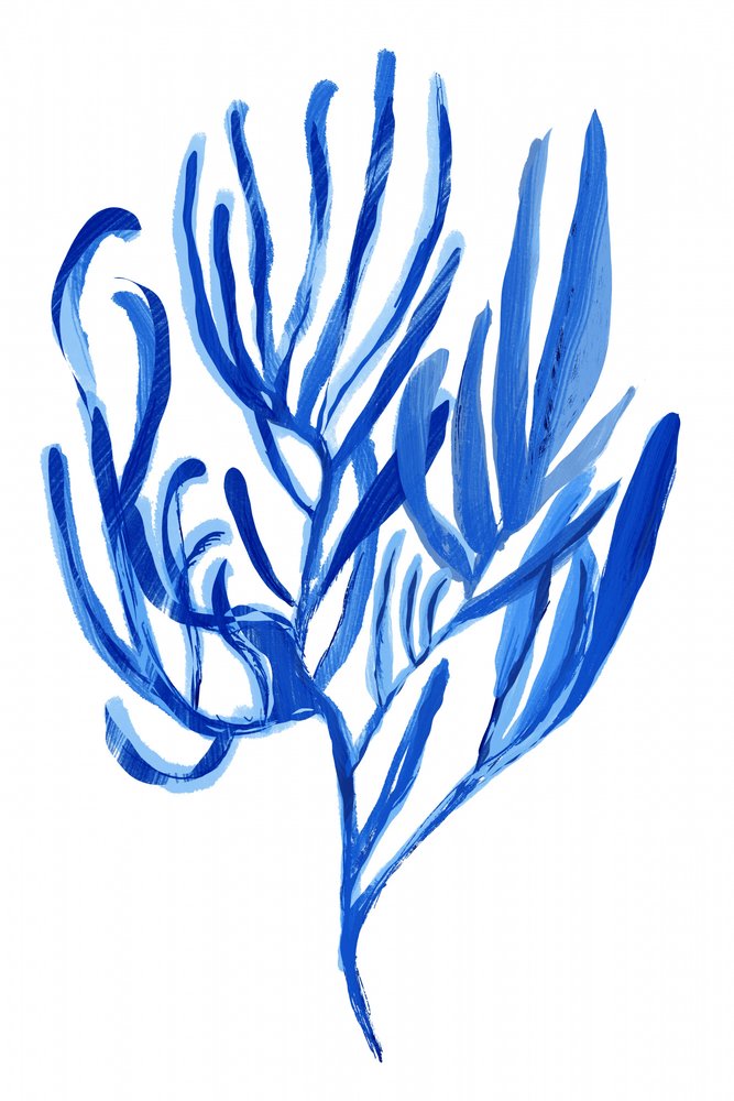 Abstract: Blauw koraal door cartissi