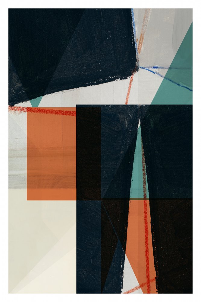 Abstracte geometrische vormen door cartissi