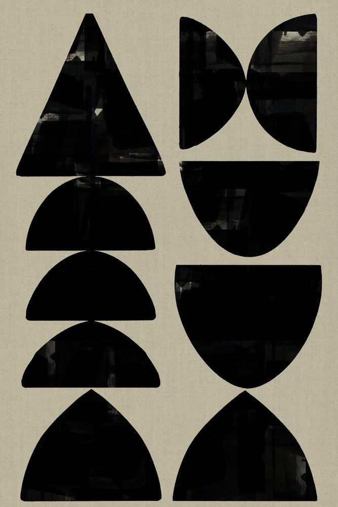 Abstracte geometrische vormen door cartissi
