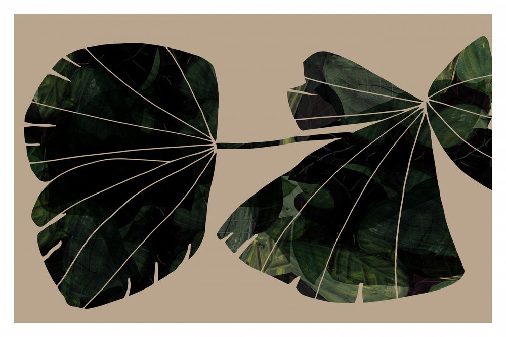 Abstracte groene bladeren door cartissi