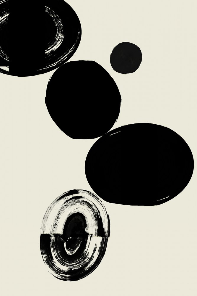 Abstracte inktvormen door cartissi