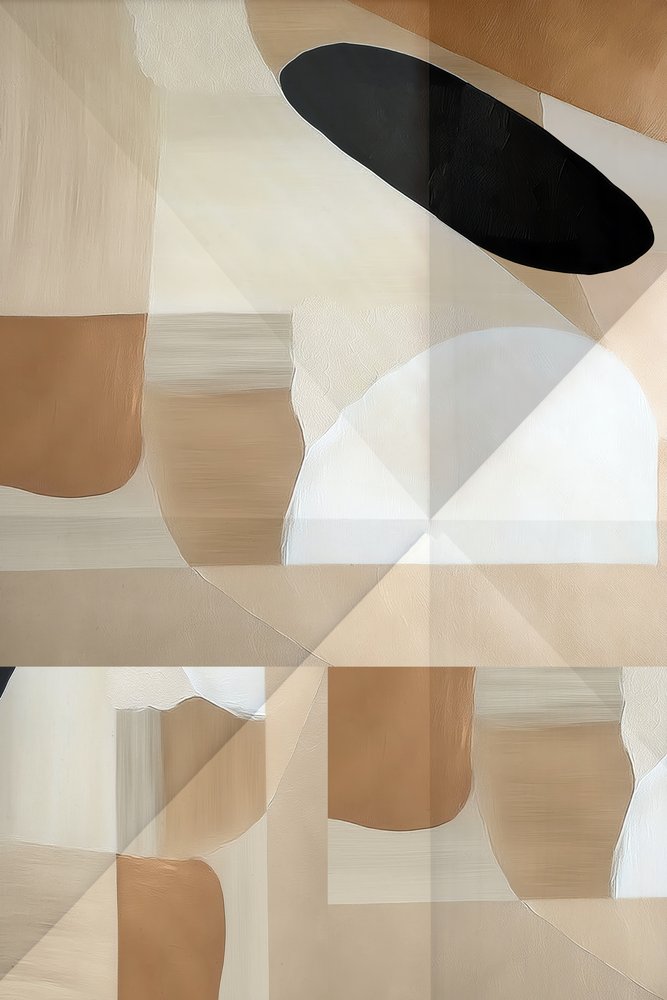 Abstracte neutrale vormen door cartissi