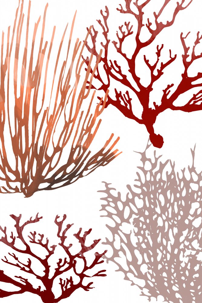 Abstracte oceaankoralen door cartissi