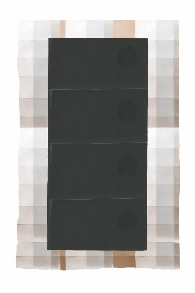 Abstract geruit raster door cartissi