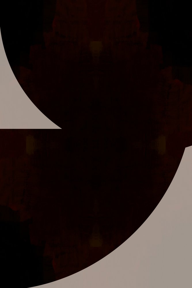 Donkere abstracte vormen door cartissi