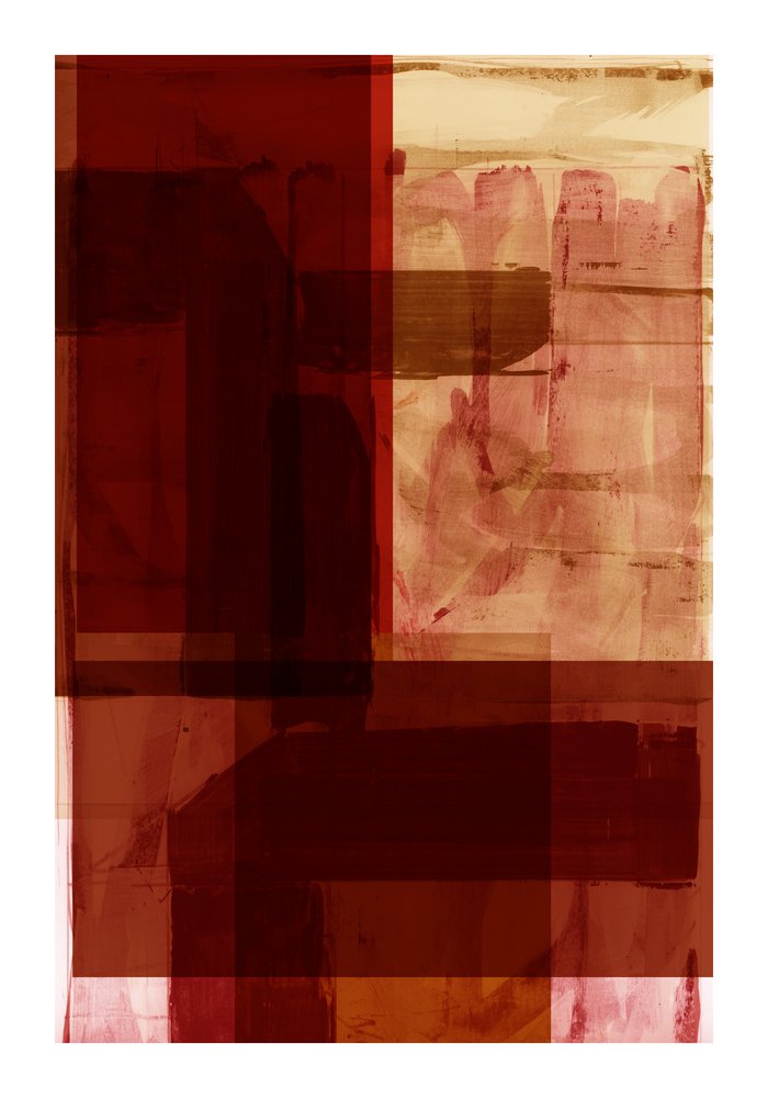 Dieprode abstractie door cartissi