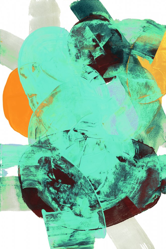 Dynamische abstracte vormen door cartissi