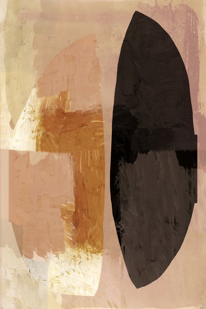 Aardse abstracte vormen door cartissi