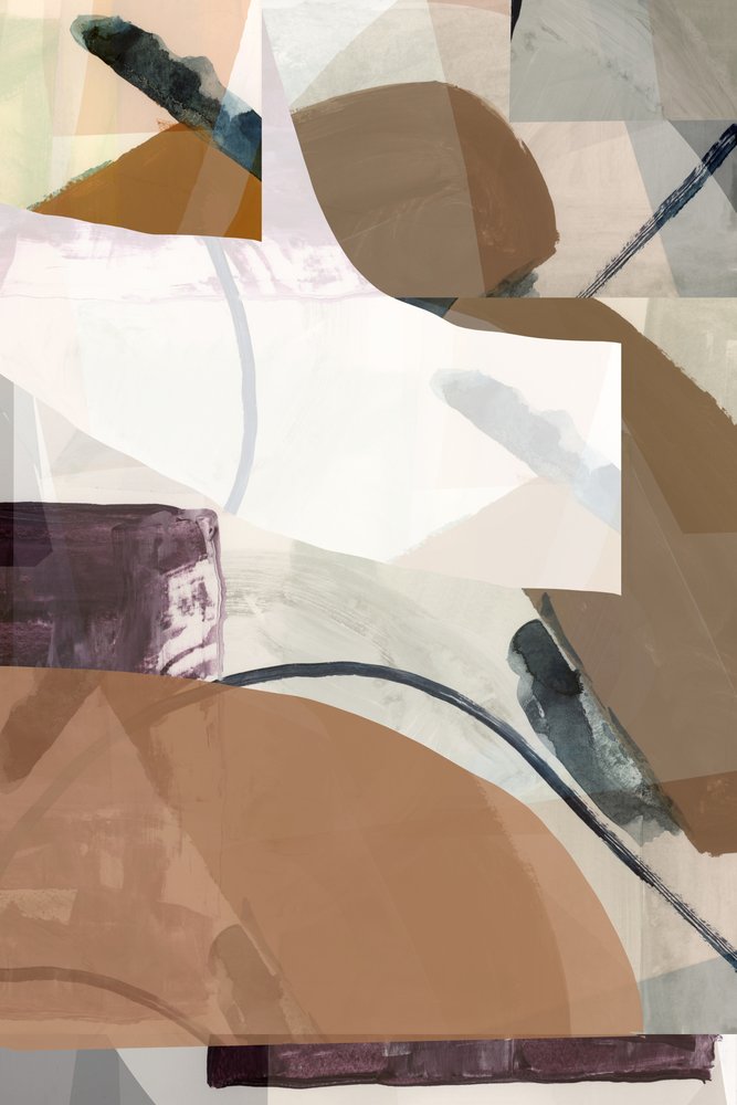 Aardse abstracte lagen door cartissi