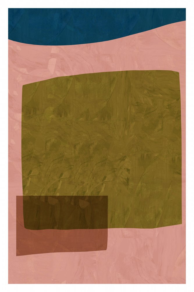 Aardse abstracte vormen door cartissi