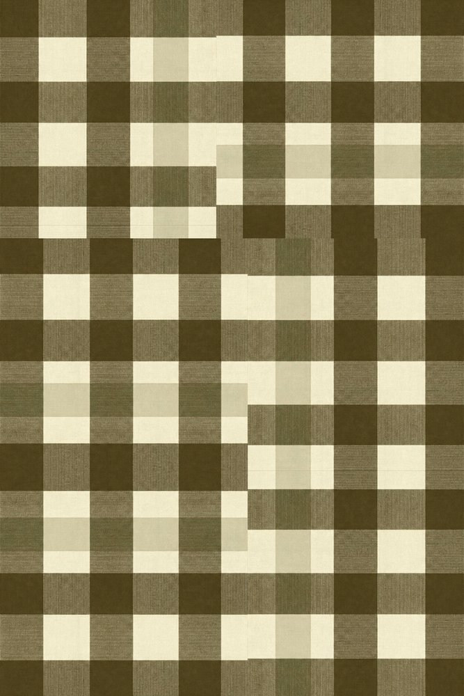 Aardse ruitjesprint door cartissi