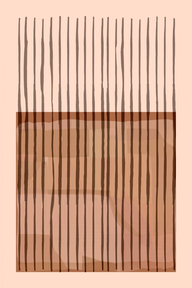Aardse, minimalistische lijnen door cartissi