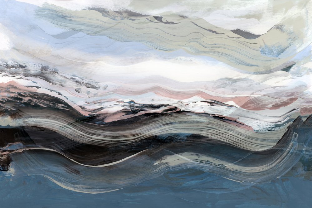 Stromende abstracte horizon door cartissi