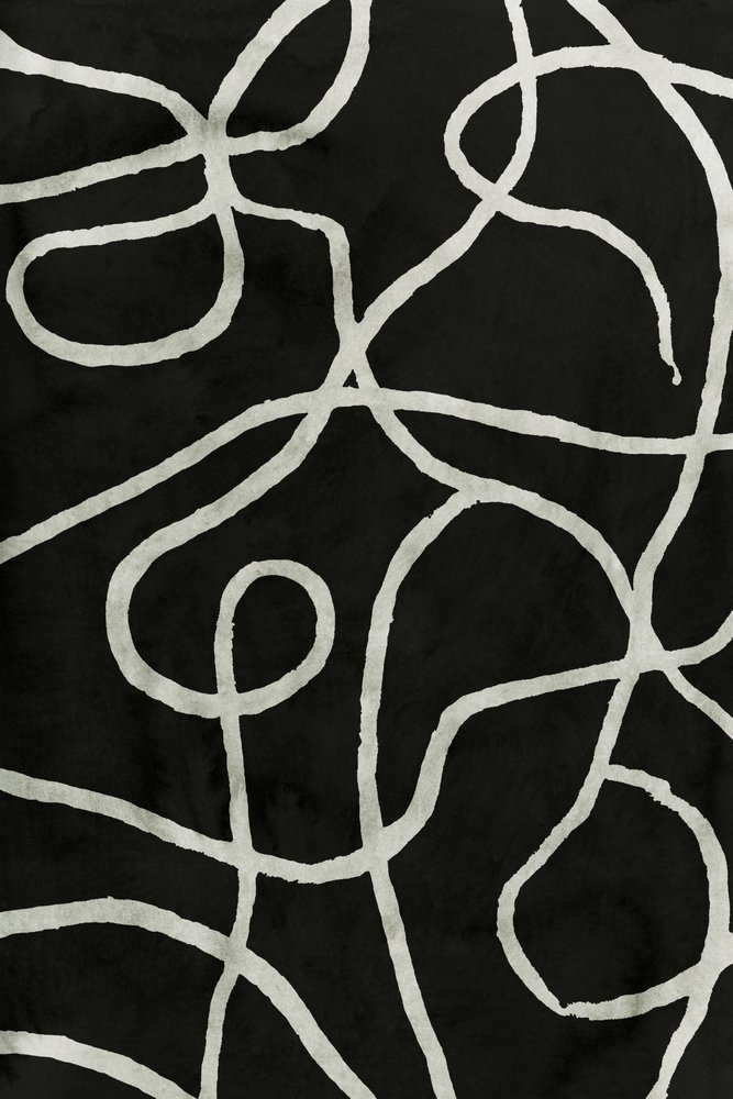 Vloeiende abstracte lijnen door cartissi