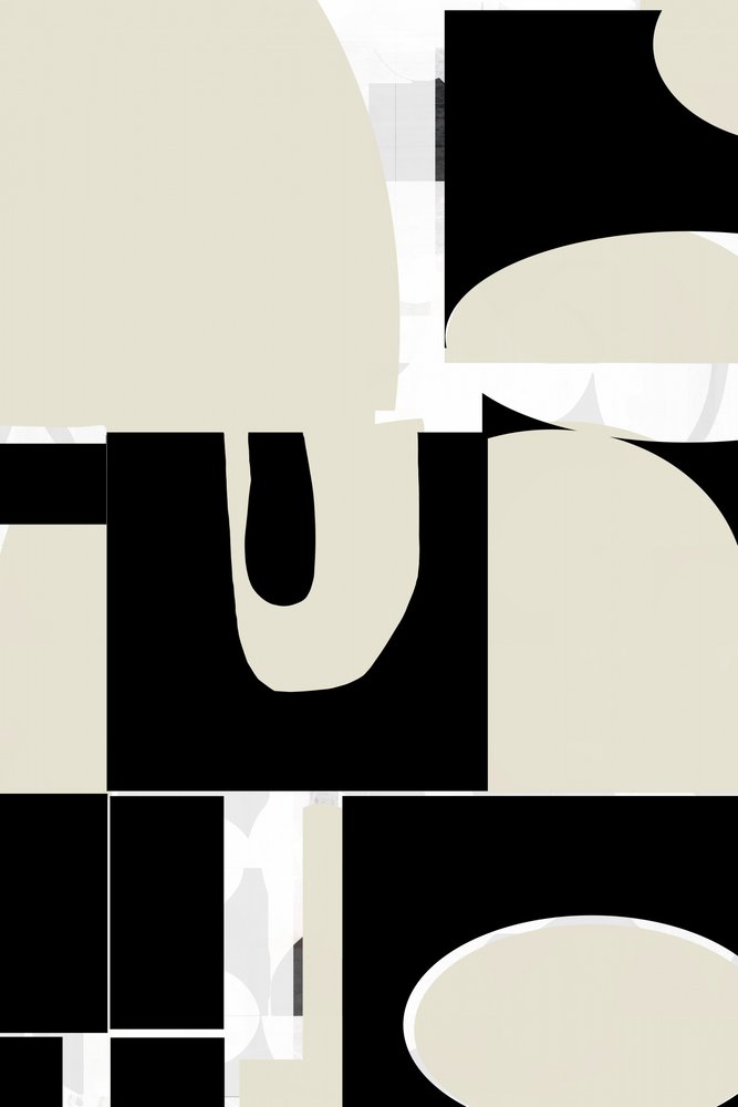 Vloeiende geometrische abstractie door cartissi