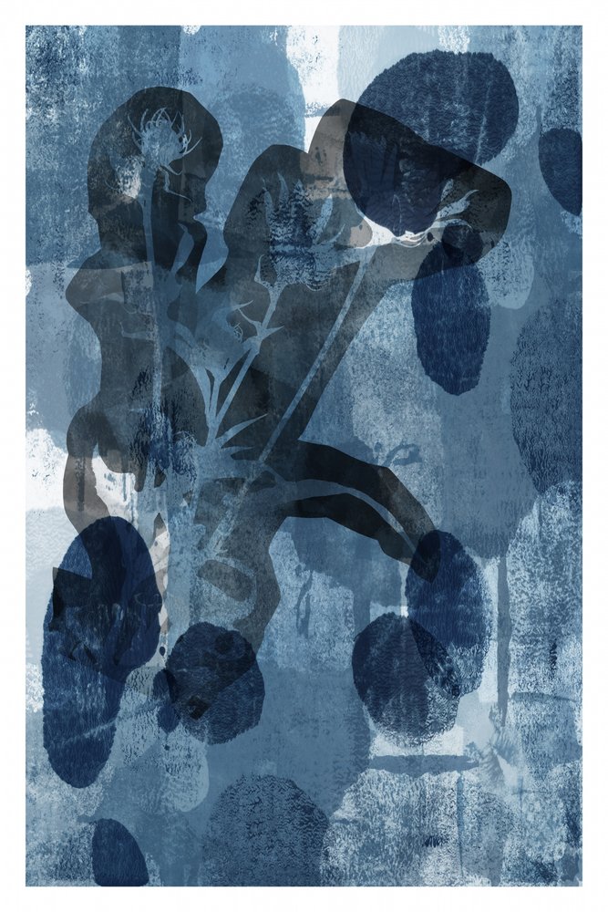 Indigo Dance Botanical door cartissi