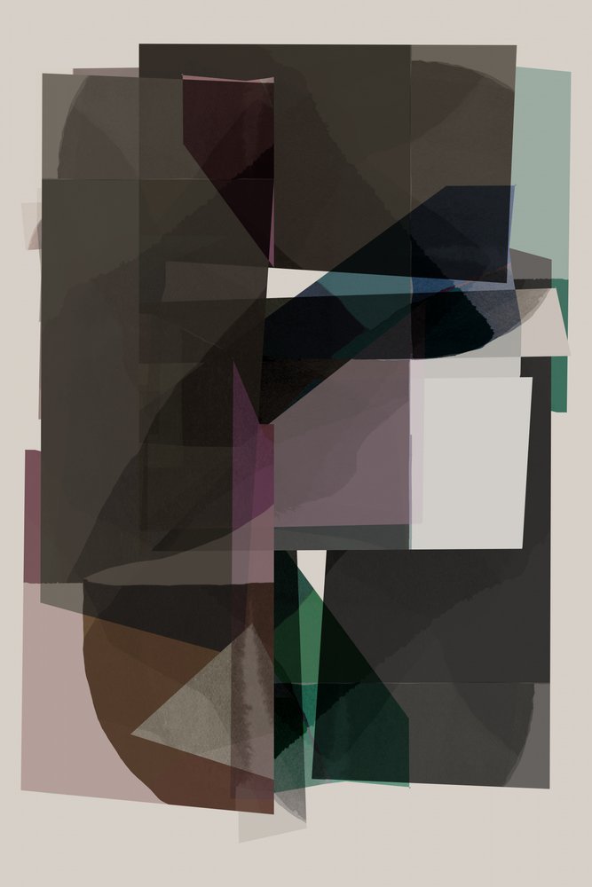 Gelaagde abstracte vormen door cartissi