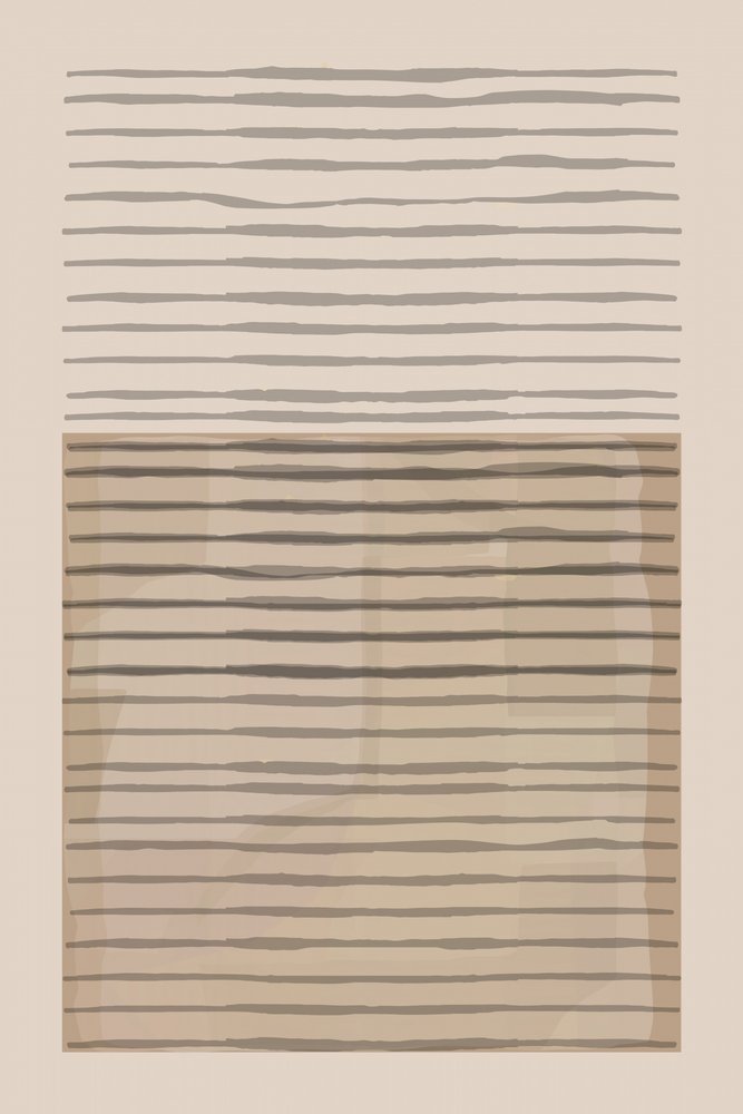 Minimalistische, aardse lijnen door cartissi